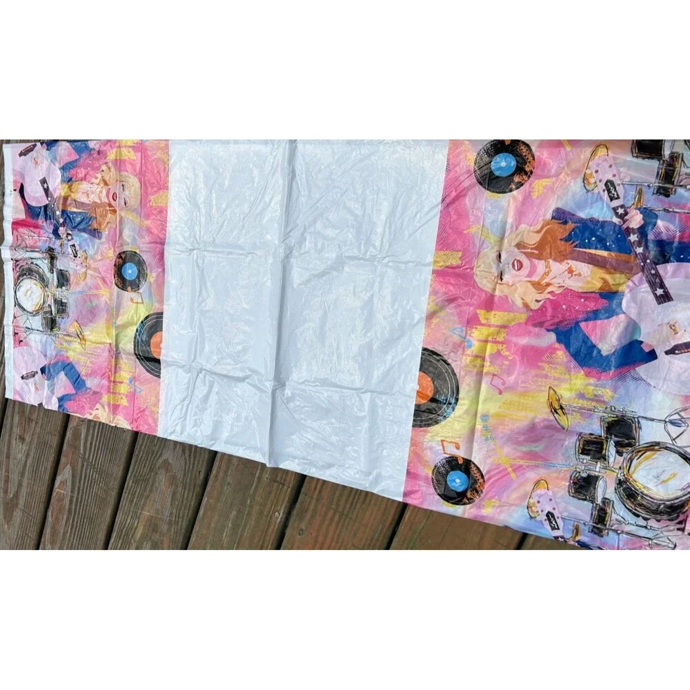 Taylor Swift Birthday Party Supplies-Banner,Tablecloth,Balloons, Toppers, Plates